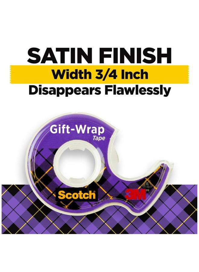 Scotch  Gift-Wrap Tape, 3/4 x 650 in, 1 Dispenser/Pack (15) - Image 2