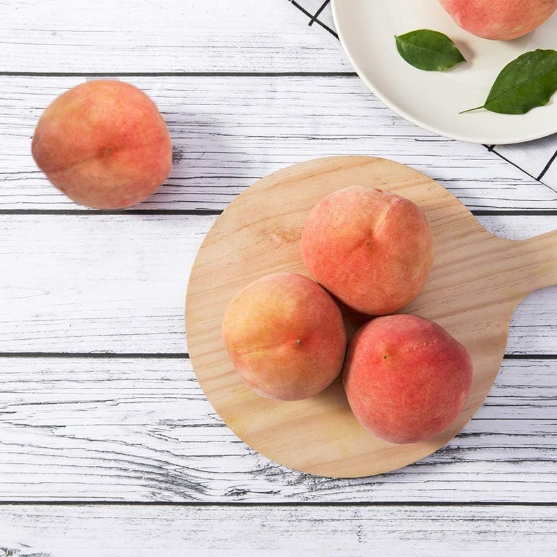 VIOCIWUO Artificial Peach Pendant Fake Fruit Simulation Home Kitchen Party Decorate Lifelike Food Toy Festival Decorations Photo Props - Image 4