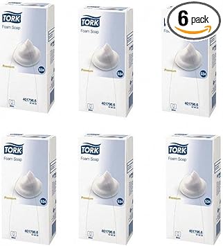 Tork صابون رغوي لليدين TORK 4700220 سعة 08 لتر عبوة من 6 - Image 1