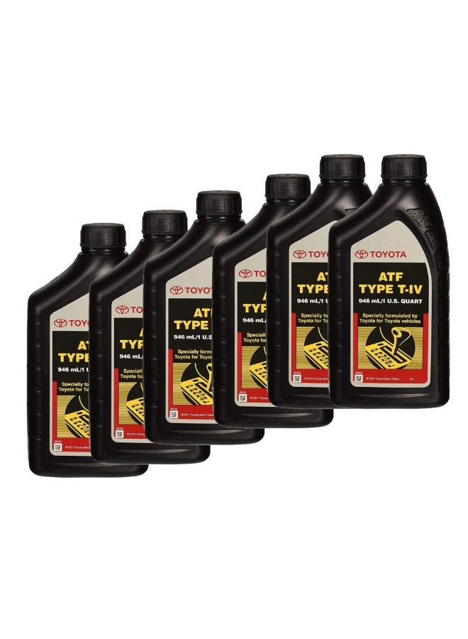 TOYOTA Toyota 00279-000T4 Automatic Transmission Fluid, 192 Ounces, 6 Pack  - Image 4