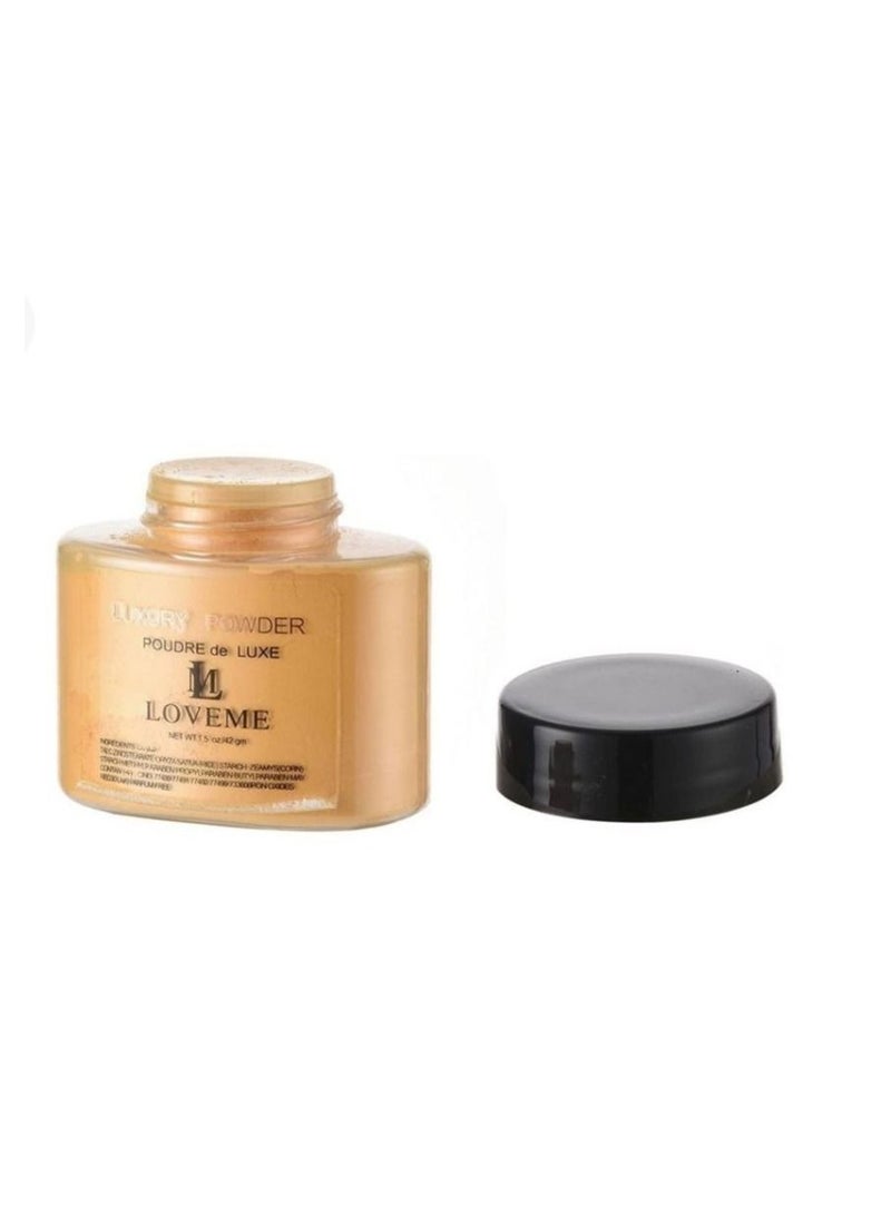 لوف مي بودرة الموز طويلة الأمد ومكياج احترافي فضفاض وحصري بلون غامق فاخر - Image 2