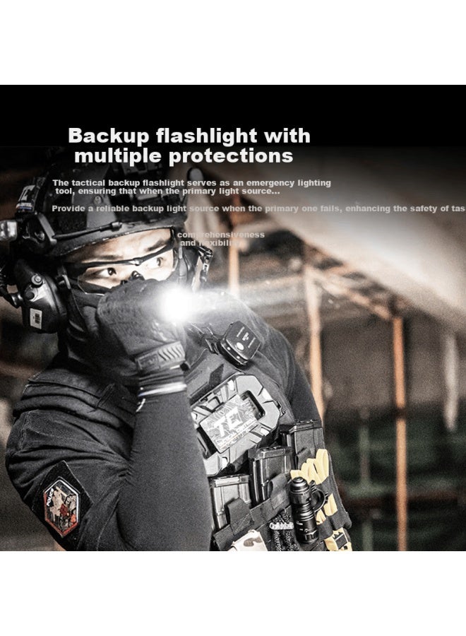 Nextorch Ta21 Red And White Dual-light Tactical Flashlight Edc Portable Mini Outdoor Emergency Self-defense Flashlight - Image 2