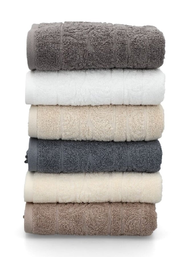 Cannon Jacquard Texture Soft Highly Absorbent and Quick Drying Bath Towel Dark Rose 70 x 140cm CN JE70X140-DROSE - Image 4