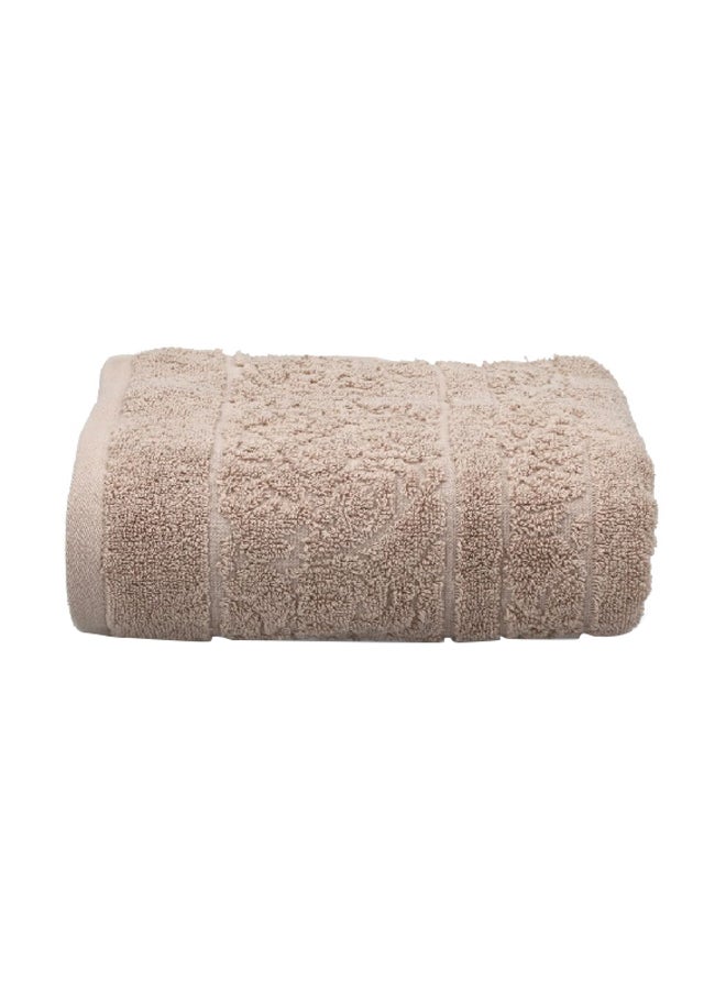 Cannon Jacquard Texture Soft Highly Absorbent and Quick Drying Bath Towel Dark Rose 70 x 140cm CN JE70X140-DROSE - Image 1