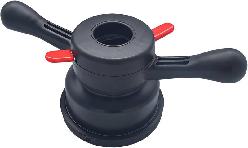 3-Piece Tire Screw Balance Tool, 40Mm Quick Nut; for Tire Balancing Machines, Includes Bowl; High-Strength Locking Tool, 36Mm Thread, 3Mm Pitch - Image 1