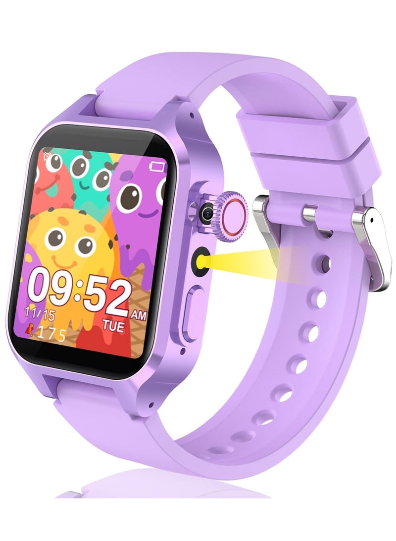 Children's Smart Watch 32 Games, Watch Child Boy Girl HD Camera Music Video Pedometer AudioBook Alarm Clock Smart Watch Children Birthday Gifts for Girls and Boys 3-12 Ys - Image 1