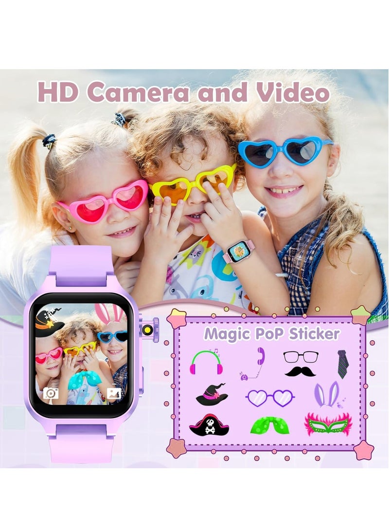Children's Smart Watch 32 Games, Watch Child Boy Girl HD Camera Music Video Pedometer AudioBook Alarm Clock Smart Watch Children Birthday Gifts for Girls and Boys 3-12 Ys - Image 5