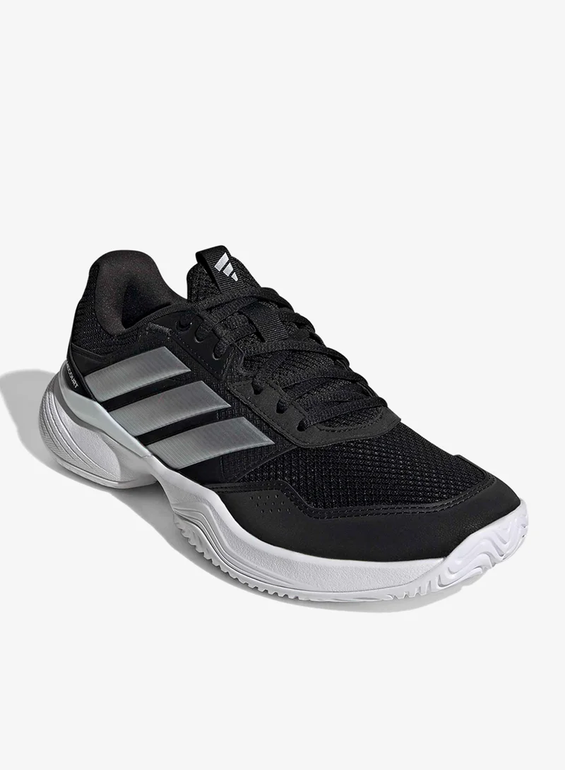 Adidas CBLACK/SILVMT/FTWWHT Gamecourt 3 for Women | Best Price UAE