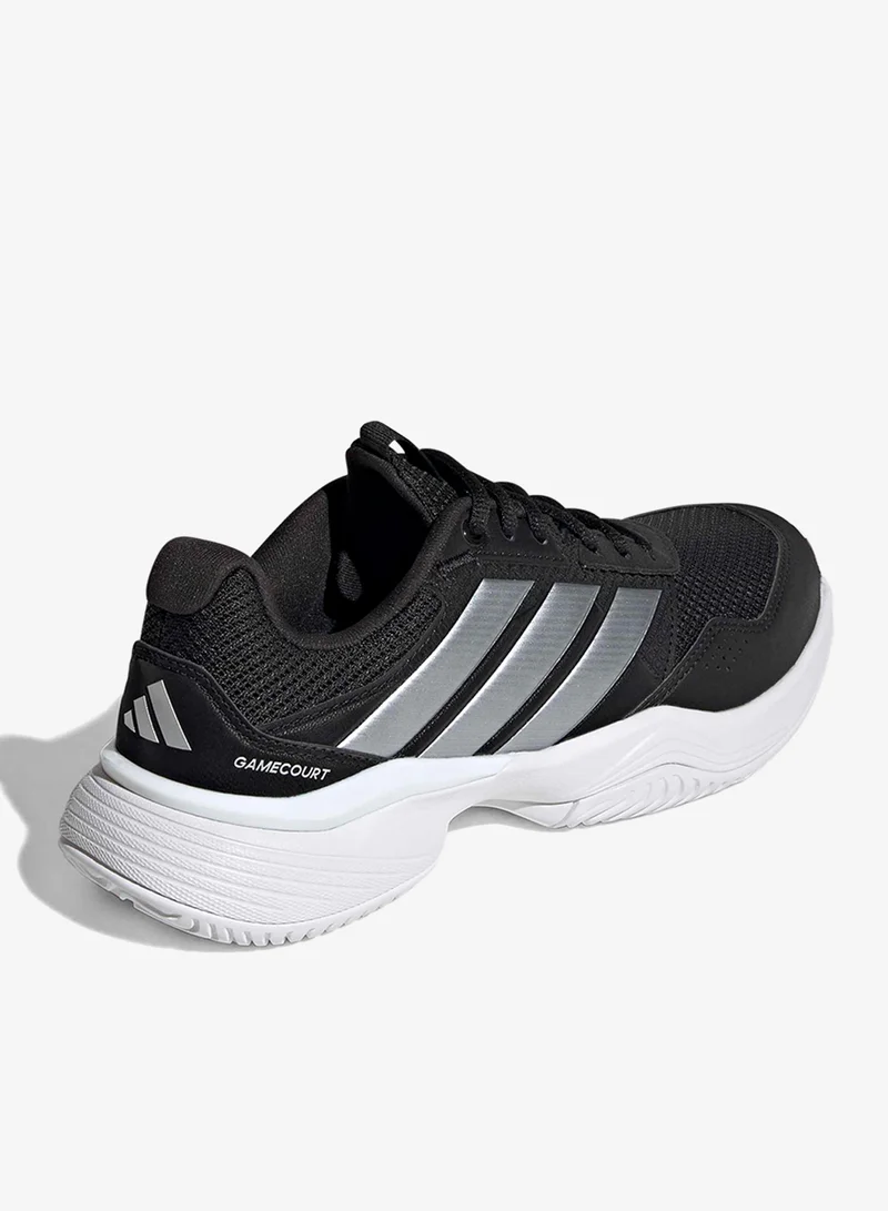 Adidas CBLACK/SILVMT/FTWWHT Gamecourt 3 for Women | Best Price UAE