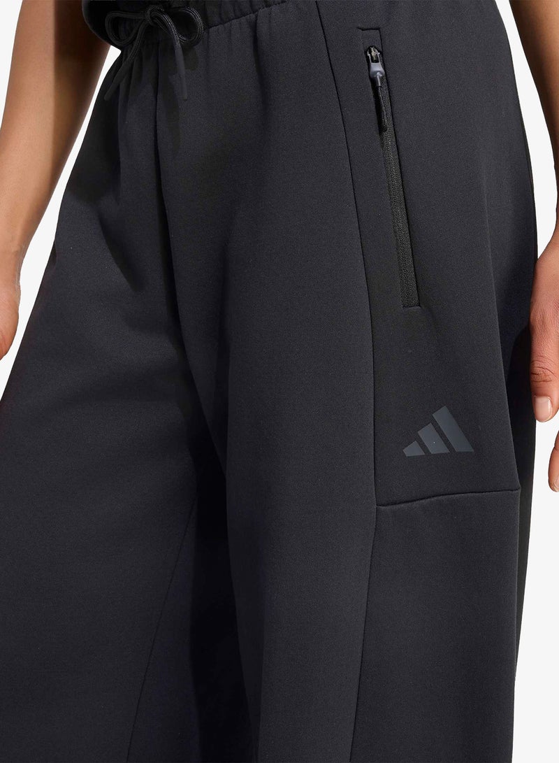 Adidas Z.N.E. Wide Leg Sweatpants - Image 3