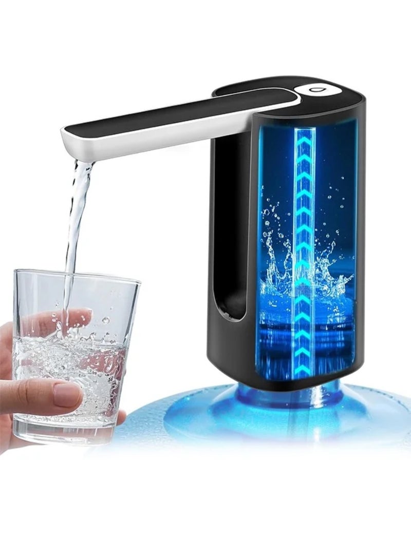 Foldable Water Dispenser for 5 Gallon Bottle, Electric Water Pump for 5 Gallon Jug Rechargable Portable Automatic Low Decibel for Camping Travel Home Kitchen Office (Black) 0/1000  Product Fulltype   Brand English  Arabic   Long Description English     Long Description Arabic (Optional)     Number of pieces English   Number of pieces Arabic (Optional)   Feature/Bullet English  1  Feature/Bullet Arabic (Optional) 1   GTIN English   GTIN Arabic (Optional)   Product Images  Image guidelines Quick uploadorCustom upload Add Image/s Detailed Content  Fill in this content for enhanced visibility on noon. Product Detail Attributes  1/18 Attributes Capacity English   Unit  Capacity Arabic (Optional)  Unit  Colour English  Colour (English)   Colour Arabic (Optional) Colour (Arabic)   Colour Name English   Colour Name Arabic (Optional)  Country of Origin English  Country of Origin (English)   Country of Origin Arabic (Optional) Country of Origin (Arabic)   HS Code English   HS Code Arabic (Optio - Image 1