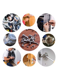 KNP KNP Machine Screws Bolts 2BAX25 Pack of 100 is a Set of Versatile High Quality Fasteners Designed for Securing Various Components in Machinery Electronics Furniture and Other Assembly Applications.  - Image 2