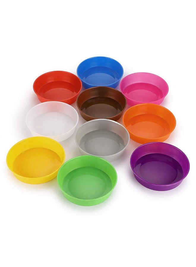 BTSKY Plastic Sorting Bowls, Assorted Colors Set Of 10 - Image 4