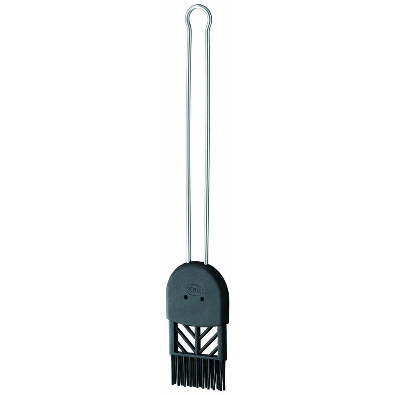 RÖSLE Rsle Stainless Steel & Silicone Pastry Brush  1.8-Inch - Image 1