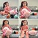 BENINY 4Pcs Axolotl Plush Set 24 Inch Large Pink Mommy with 3 Babies Soft Pillow Stuffed Animals for Decor or Gift Safe for Girls Boys - Image 4