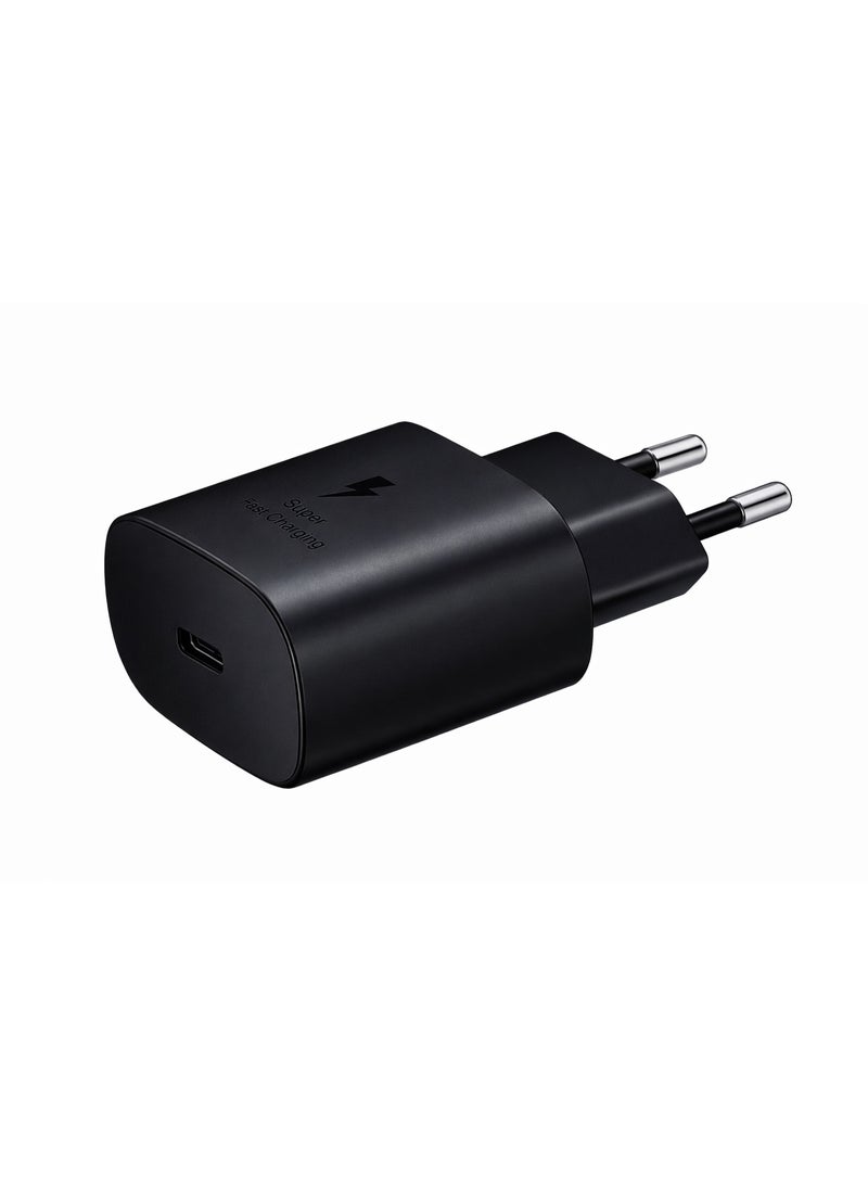 شاحن تايب سي 25 واط Super Fast Charging – رأس شاحن سريع USB-C PD متوافق مع أجهزة سامسونج - Image 2