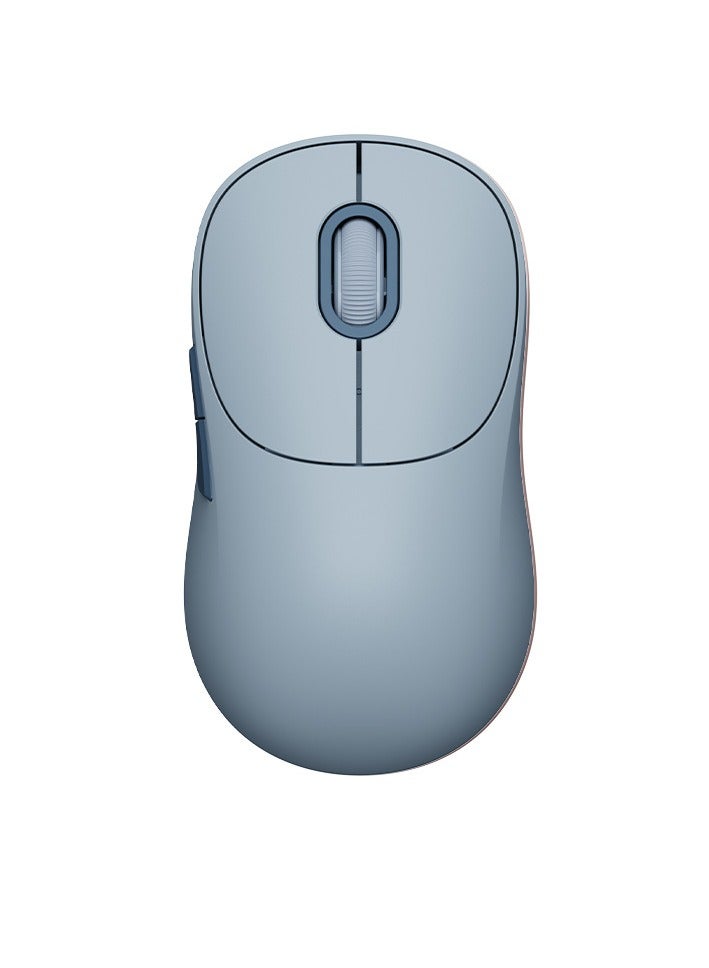 Wireless Mouse, 2.4G Bluetooth Dual Mode Silent Mouse, Sturdy And Durable Computer Mouse, Lightweight And Portable Gaming Mouse For Laptop Computer, (1pc, Blue) - Image 1