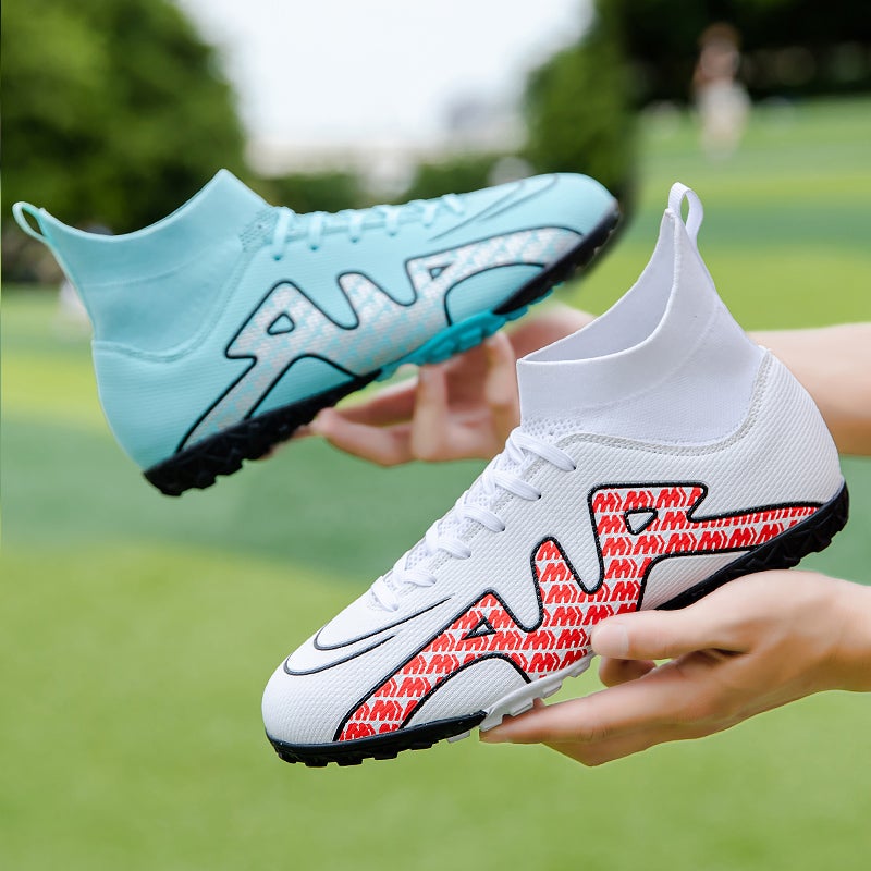 Assassin K15 High-Top Football Shoes For Men And Children Students Ag Spike Tf Broken Nails Mandarin Duck Winter Training Shoes For Women - Image 1