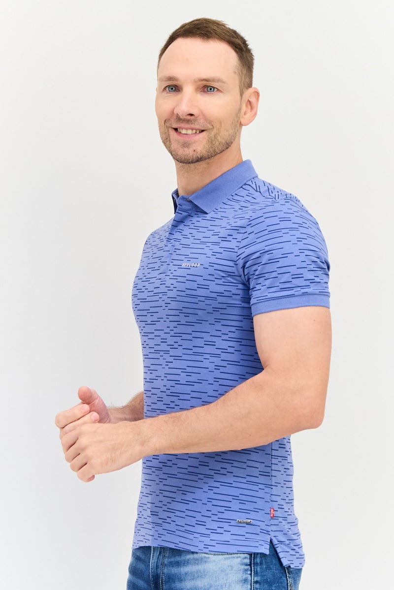 Levi's قميص بولو بأكمام قصيرة من ليفيس × ريدلوب للرجال بتصميم عادي وطباعة شاملة، متعدد الألوان - Image 2