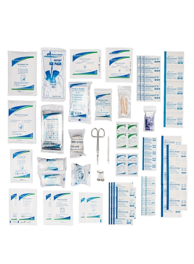 MedSoft First Aid Kit Refill - 100 Piece - Extra Replacement Supplies for First Aid Kits, Loose Packed Restock Supply Pack - Image 1