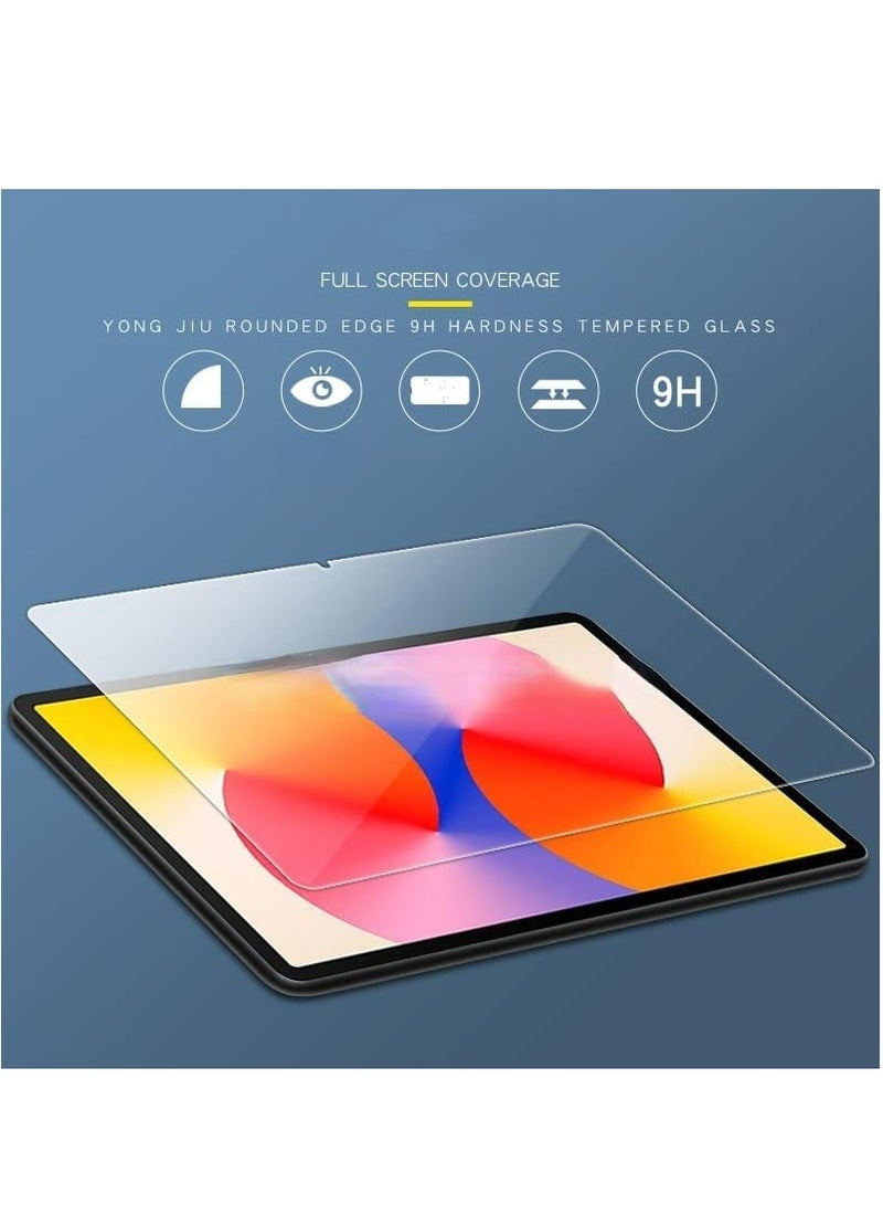 Fankalo [عبوتان] واقي شاشة لجهاز Huawei MatePad SE 11 مقاس 11 بوصة، طبقة زجاجية مقواة عالية الوضوح مقاومة للخدش وخالية من الفقاعات وسهلة التركيب - Image 2
