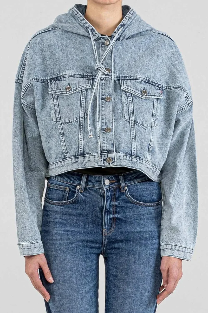Ag Jeans Fitted Flare Mid-Wash Denim Jeans