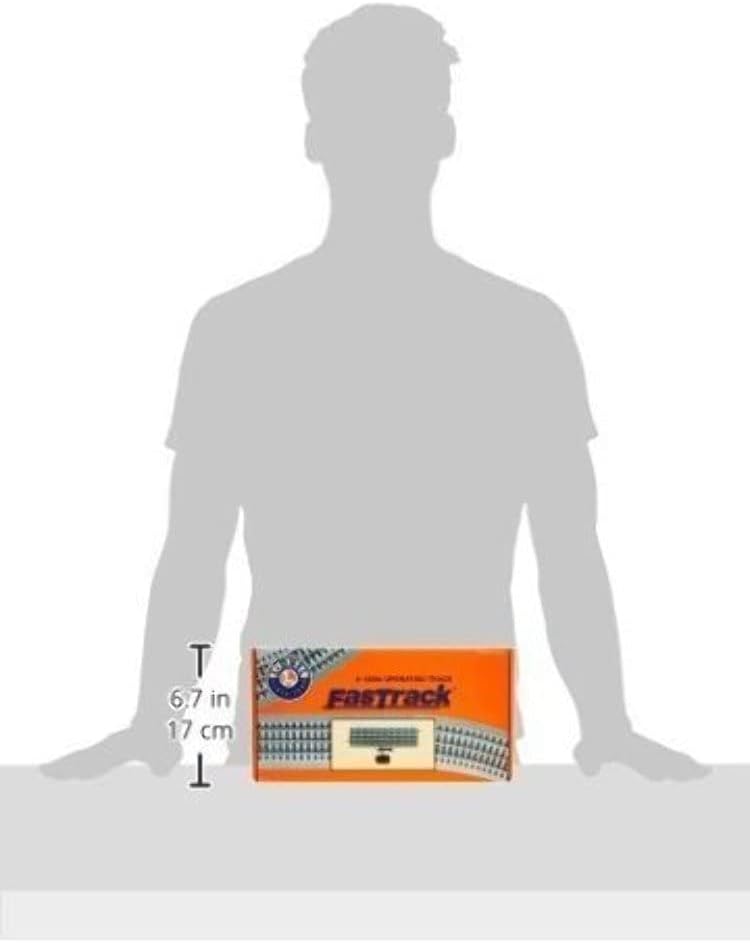 Lionel FasTrack Electric O Gauge Operating Track Section - Large 10 Inch - Image 5