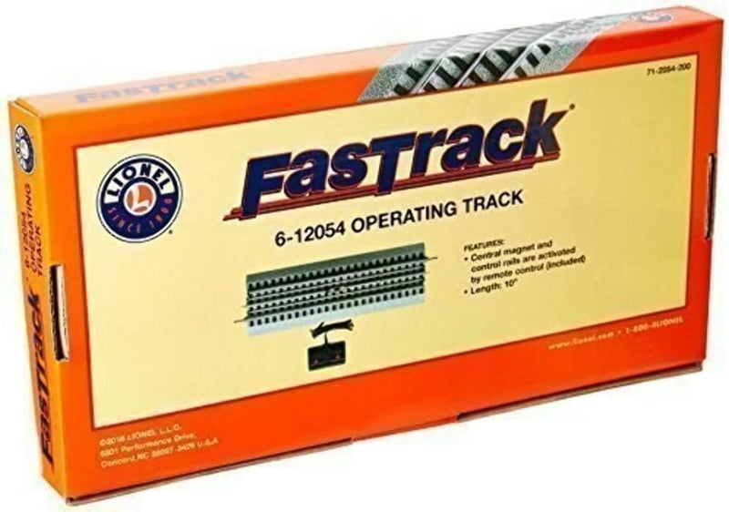 Lionel FasTrack Electric O Gauge Operating Track Section - Large 10 Inch - Image 3