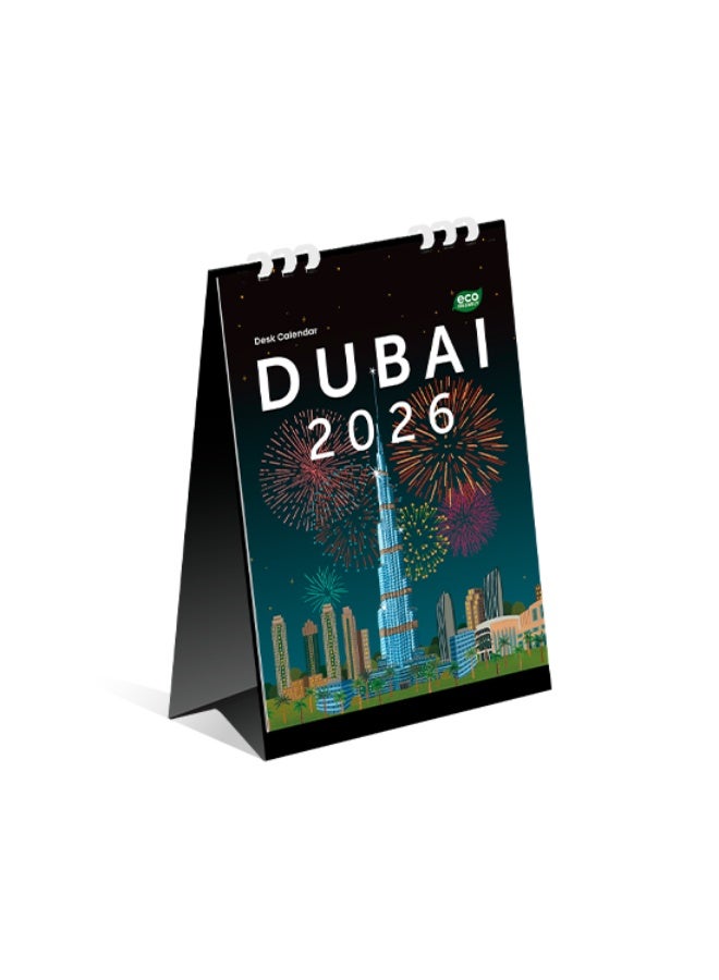 Dubai Desk Calendar 2026 - Image 1