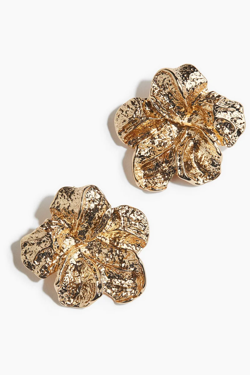 H&M Flower-shaped earrings