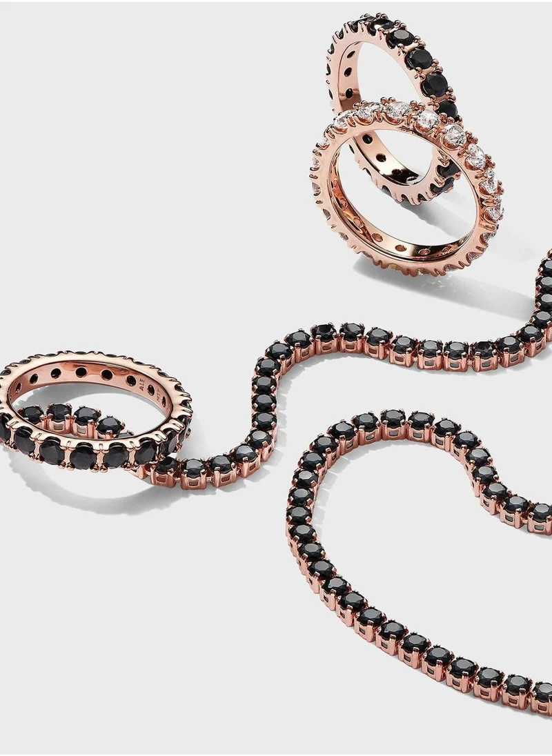 باندورا Black Sparkling Tennis Bracelet