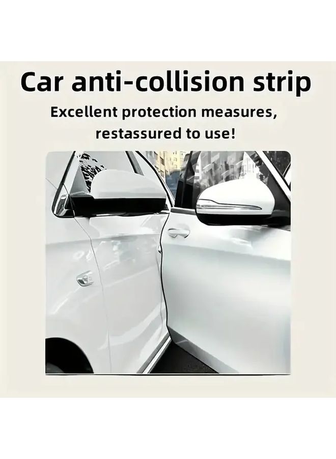 Heavy Duty Car Door Edge Protector Black 500cm Scratch Resistant Easy Installation - Image 5
