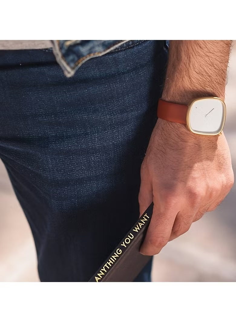 TOMI Minimalist Quartz Watch – Stylish Square Dial, Waterproof & Luminous, Perfect for Daily Wear and Gift Giving, Business Watch | Modern Quartz Watch - Image 5