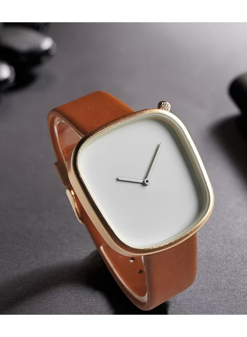 TOMI Minimalist Quartz Watch – Stylish Square Dial, Waterproof & Luminous, Perfect for Daily Wear and Gift Giving, Business Watch | Modern Quartz Watch - Image 3