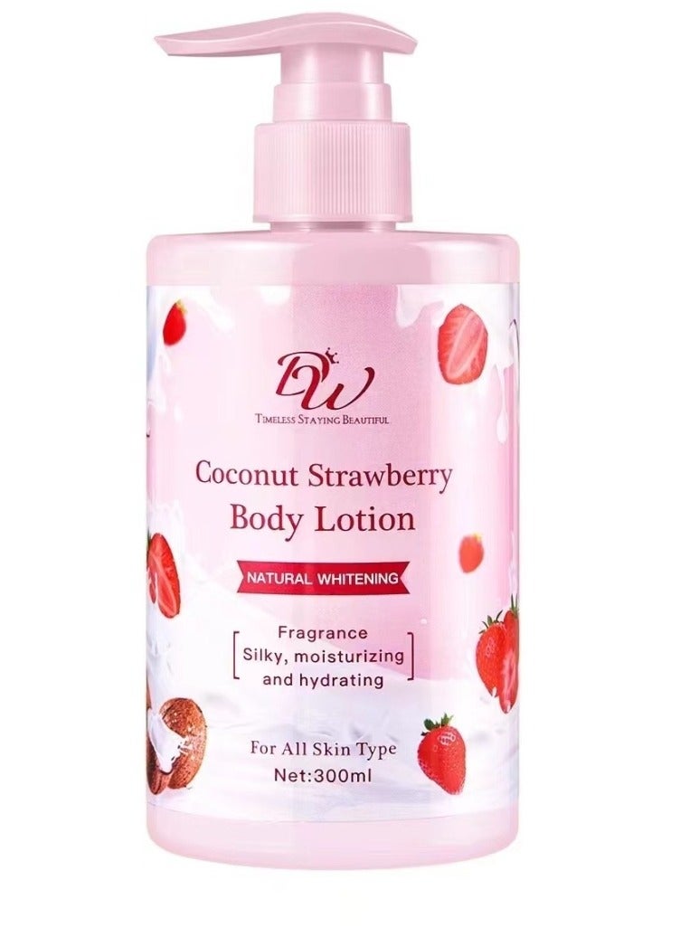 BW DW Papaya Lotion with Gluta Acid and Papaya Extract Moisturizing and Whitening Skin 300ml - Image 3