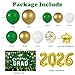 LYVEEF Graduation Decorations Class Of 2026 Green and Gold 2026 Graduation Decorations Balloon Arch Kit Congrats Grad Backdrop 136PCS Party Supplies for High School College Celebrations - Image 2