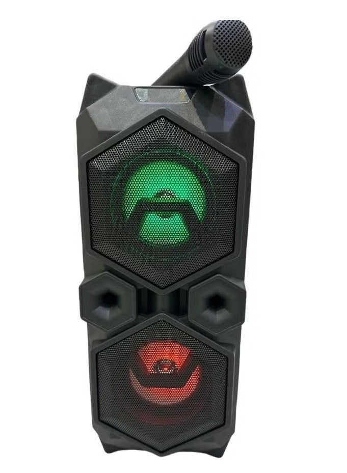 زيرو مكبر الصوت ZR-580S1.0 مع ميكروفون وبطارية - Image 2