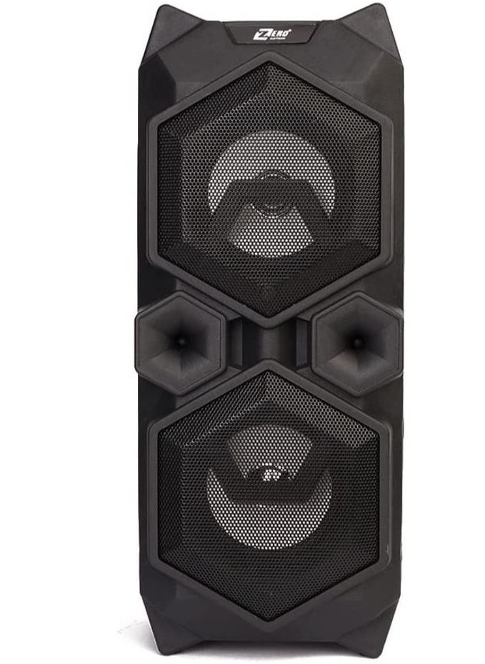 Speaker Zero ZR-580S1.0 With Mic and Battery Black