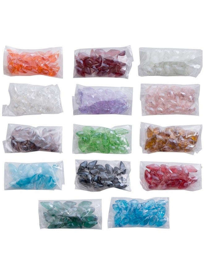 LONGWIN Pcs Teardrop Crystal Beads - Longwin 6X12Mm Faceted Briolette Glass Beads Jewelry Making Supplie For Diy Beading Projects, Bracelets, Necklaces, Earrings & Other Jewelries - Image 4