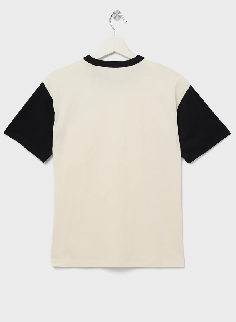 Calvin Klein Jeans Youth Color Block Graphic T-Shirt