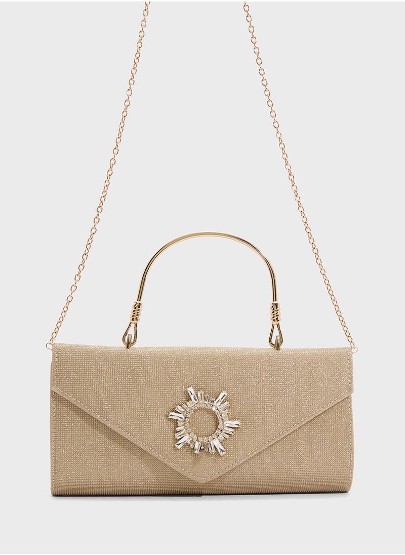 Ella Limited Edition Ladies Sparkly Clutch Bag  - Image 1