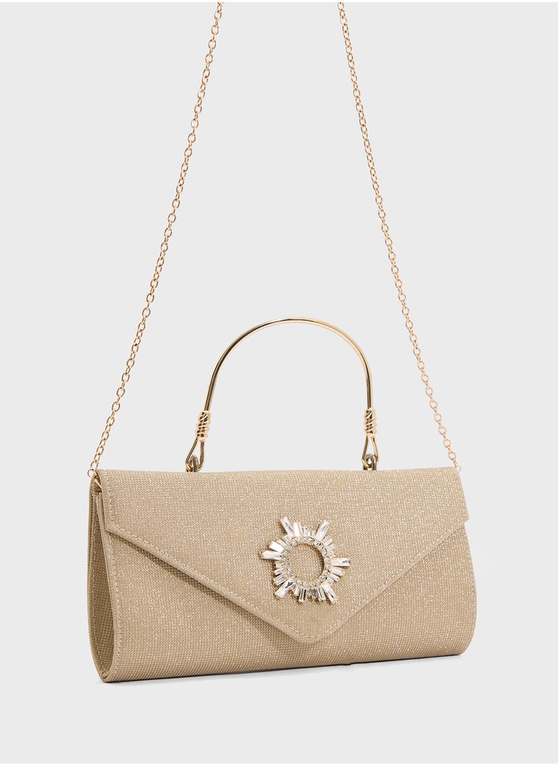 Ella Limited Edition Ladies Sparkly Clutch Bag  - Image 3