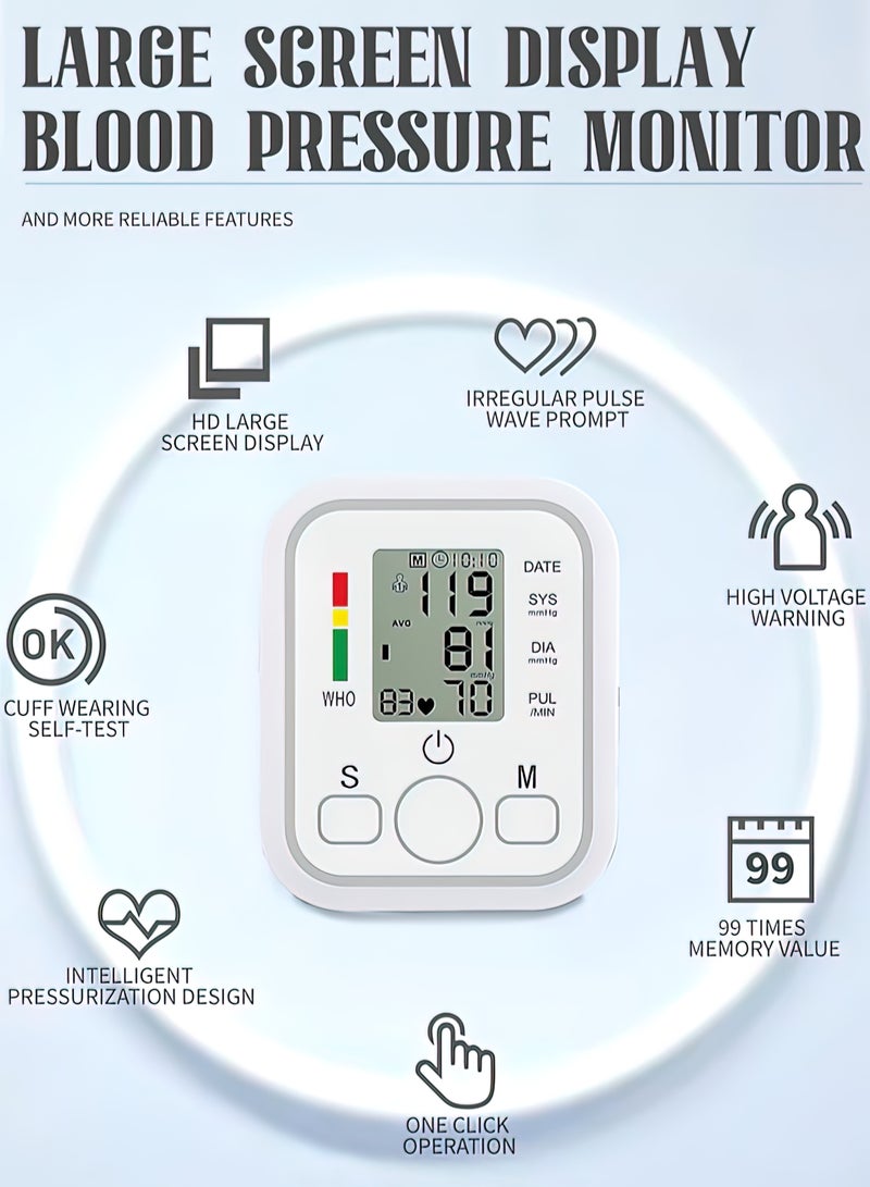جولدفش جهاز قياس ضغط الدم الصوتي بشاشة ديجيتال LCD - Image 1