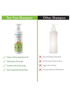 Mamaearth Mamaearth Tea Tree Anti Dandruff Shampoo, With Tea Tree & Ginger Oil, 250ml  - Image 4