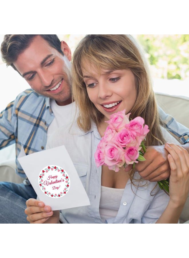 Zevulizen Happy Valentine's Day Stickers - Cute Heart Labels for Gift Wrapping, Love Letters, Envelopes & Decorations - Perfect for Adults & Kids, Valentine Gifts & Party Supplies - Image 4