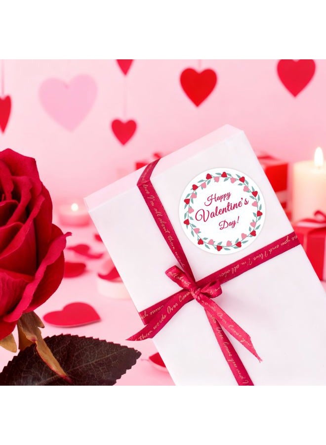 Zevulizen Happy Valentine's Day Stickers - Cute Heart Labels for Gift Wrapping, Love Letters, Envelopes & Decorations - Perfect for Adults & Kids, Valentine Gifts & Party Supplies - Image 2