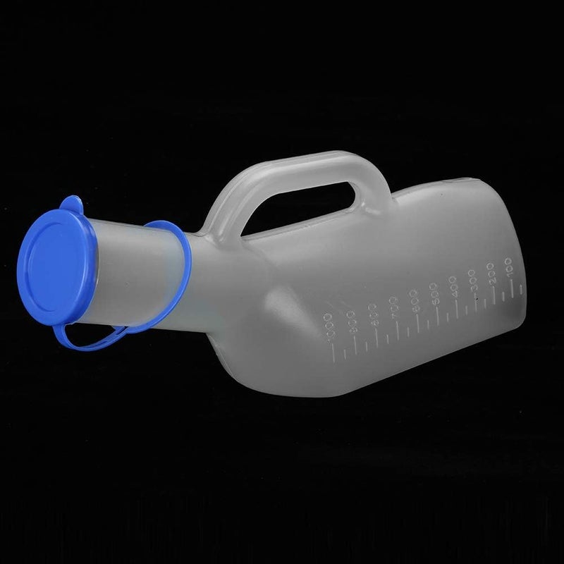 klarako Urinals for Men 1000ml Portable Outdoor Urine Bottle with Lid Kids Adults Mobile Toilet Urine Collector for Urine Collection and Travel Pee Bottle - Image 2