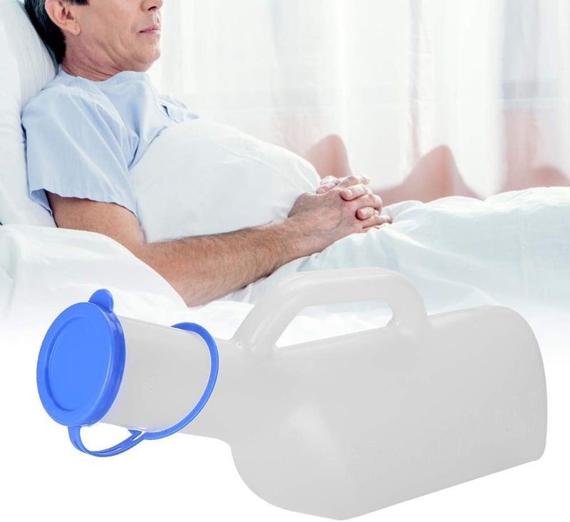 klarako Urinals for Men 1000ml Portable Outdoor Urine Bottle with Lid Kids Adults Mobile Toilet Urine Collector for Urine Collection and Travel Pee Bottle - Image 4