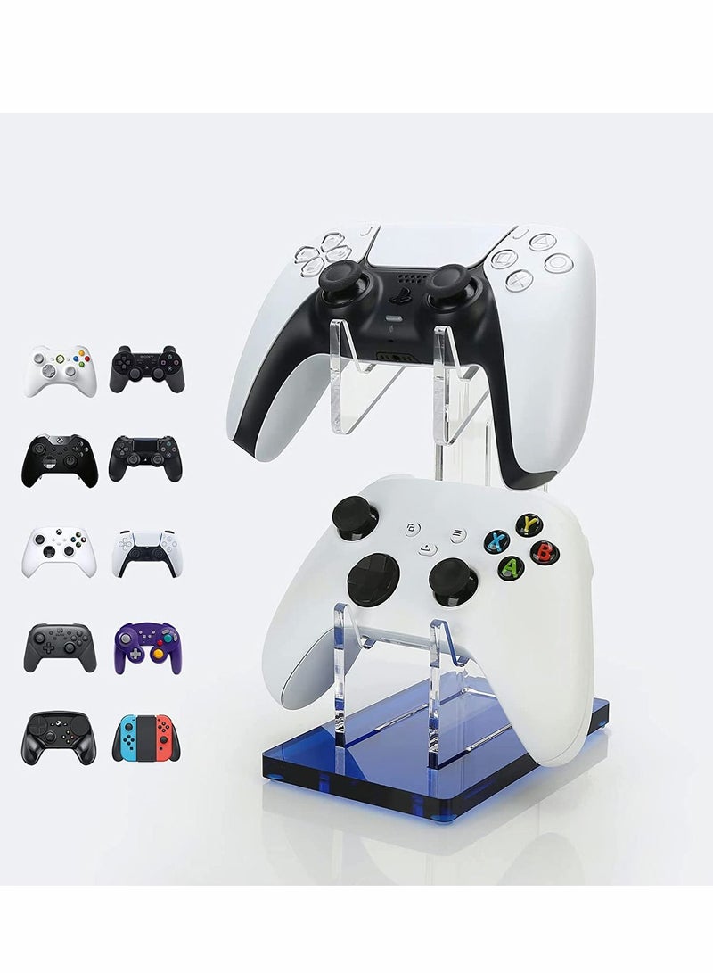 كاست ويف ملحقات الألعاب ، حامل وحدة التحكم ، حامل وحدة التحكم المزدوجة ، لجهاز PS5 PS4 Xbox ، للتبديل ، لملحقات الألعاب ، بناء حصن الألعاب (Deepblue) - Image 1