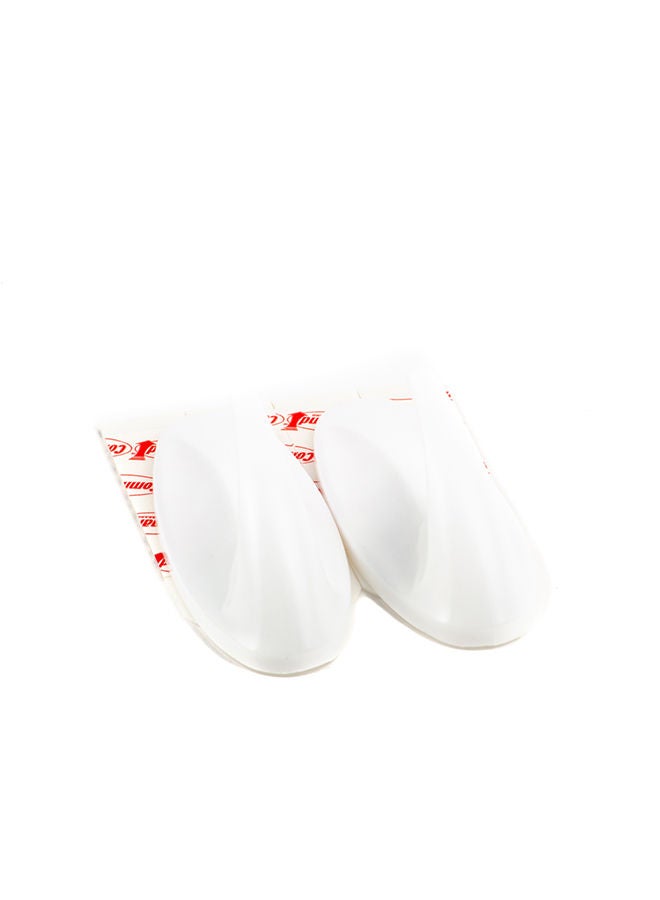 Command 17081 Designer Hooks, Medium, Holds 1.3 Kg. each hook, white color. 2 hooks and 4 strips/pack - Image 4